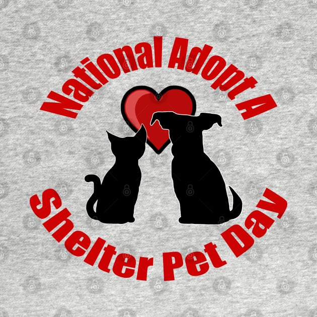 National Adopt A Shelter Pet Day by BlakCircleGirl